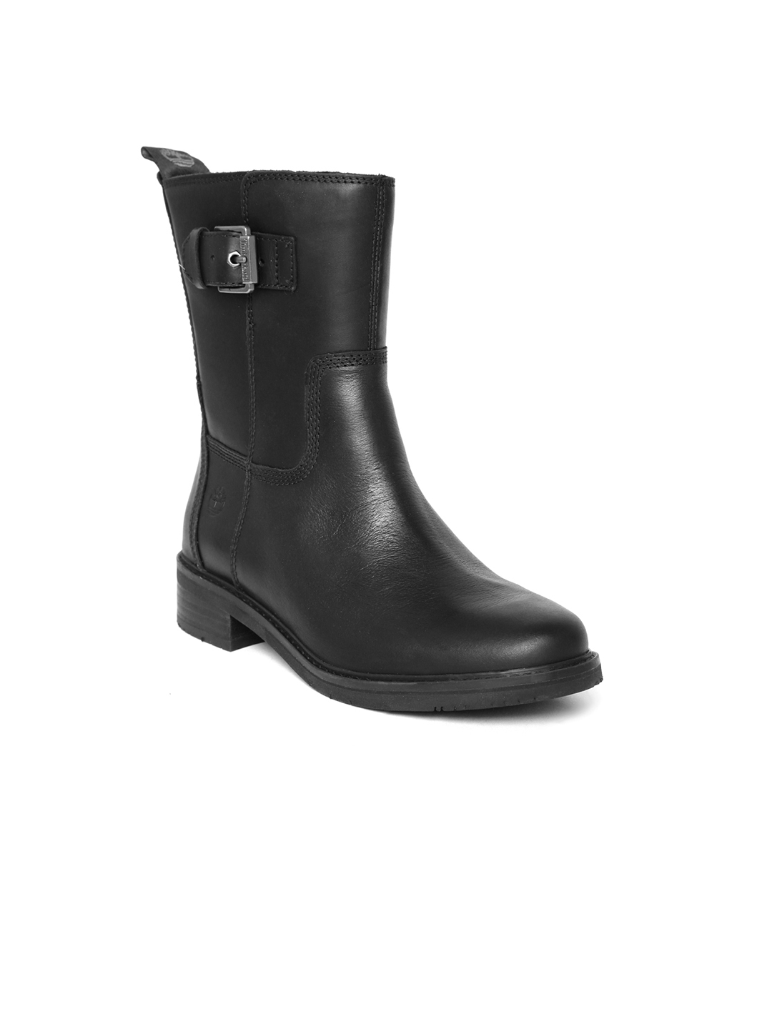 Mont chevalier biker boot for women in clearance black