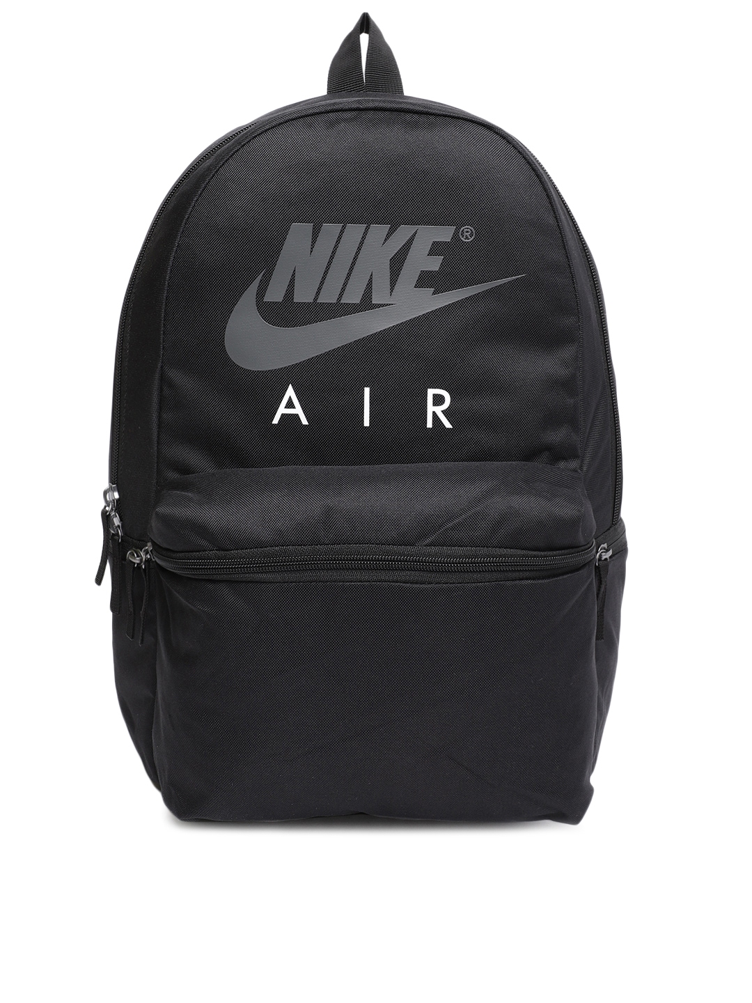 Buy Nike Unisex Black Brand Logo Air Backpack Backpacks Unisex | Myntra
