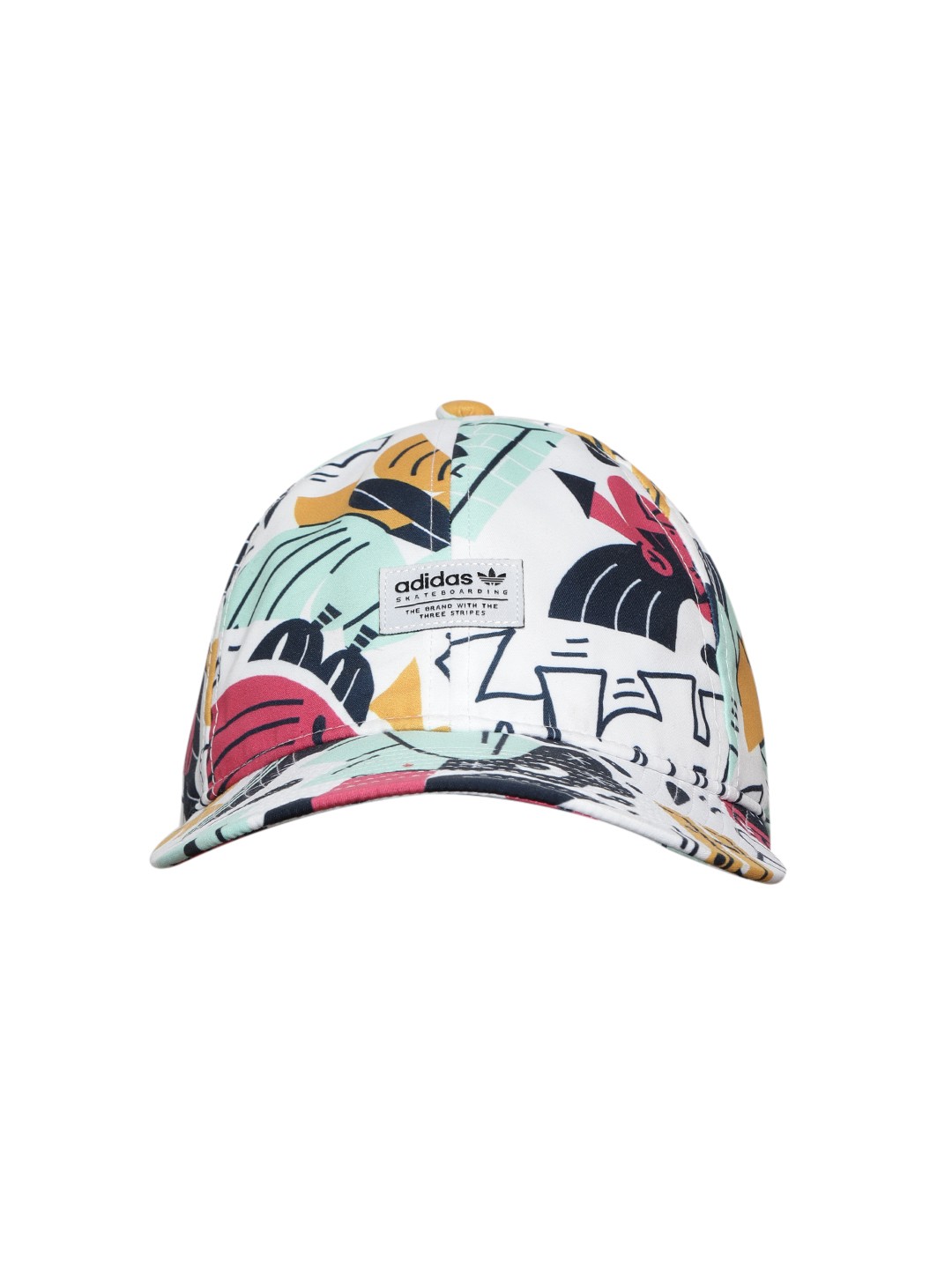 Buy ADIDAS Originals Unisex White Mint Green BILLAOPNAPBACK Printed Skateboarding Cap Caps for Unisex 9203291 Myntra