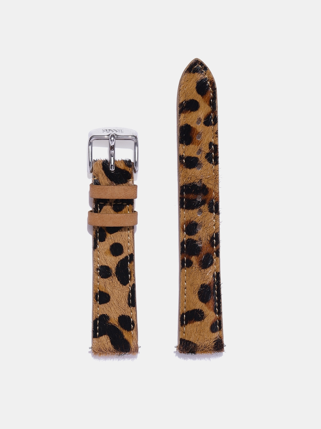 Buy Fossil Unisex Brown Animal Print Leather Watch Strap - Accessory Gift  Set for Unisex 9213907 | Myntra
