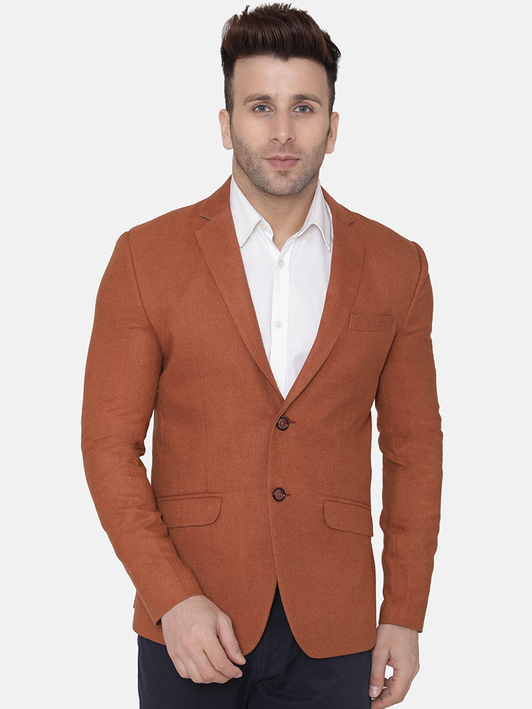 Rust blazer mens online