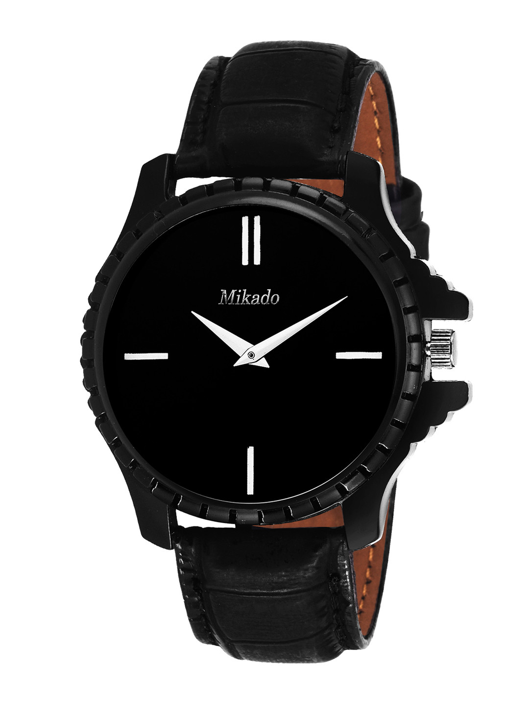 Mikado Men Black Analogue Watch 664
