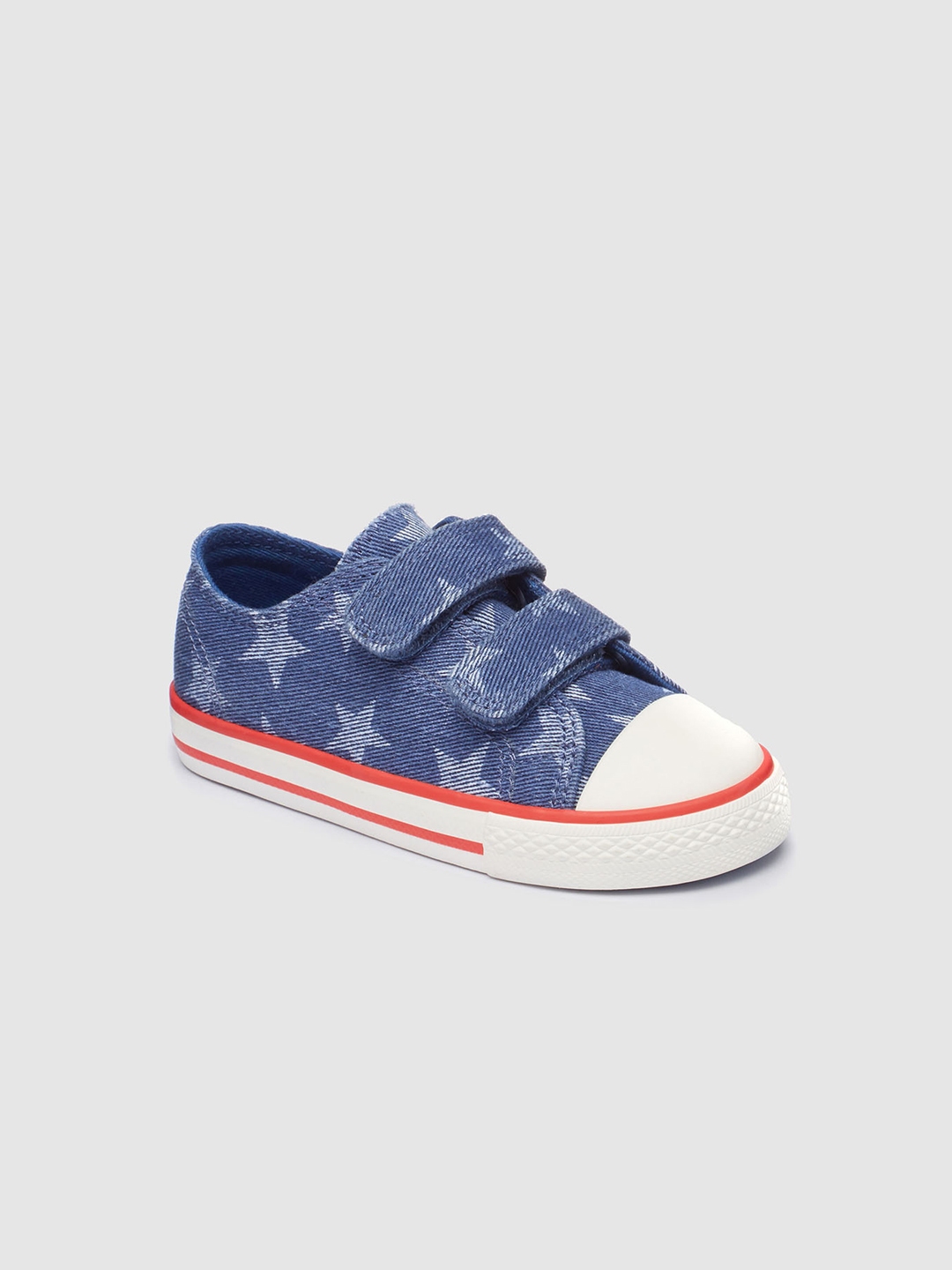 boys blue slip on shoes