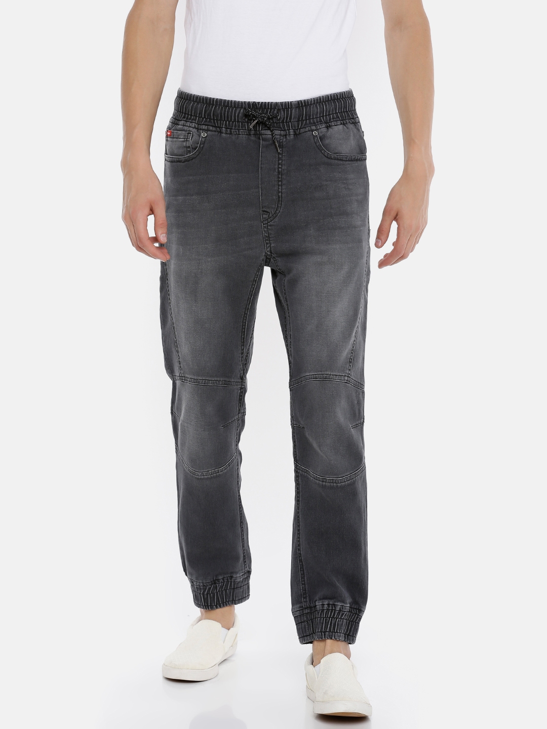 Lee cooper jogger on sale jeans