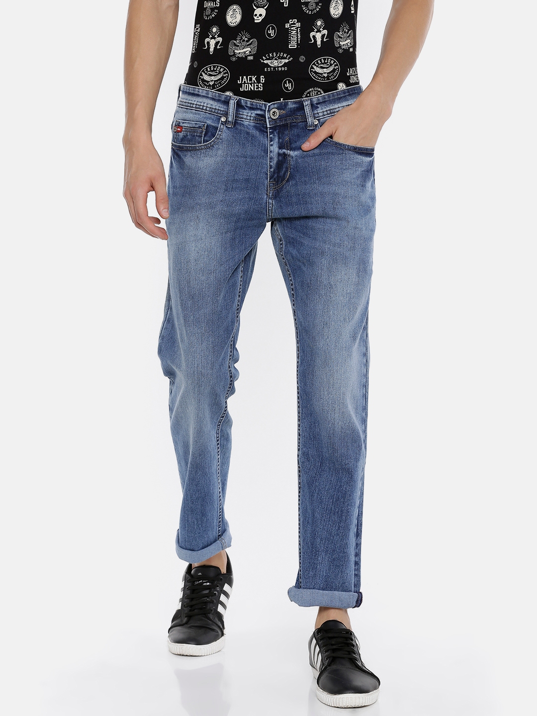 lee cooper jeans myntra