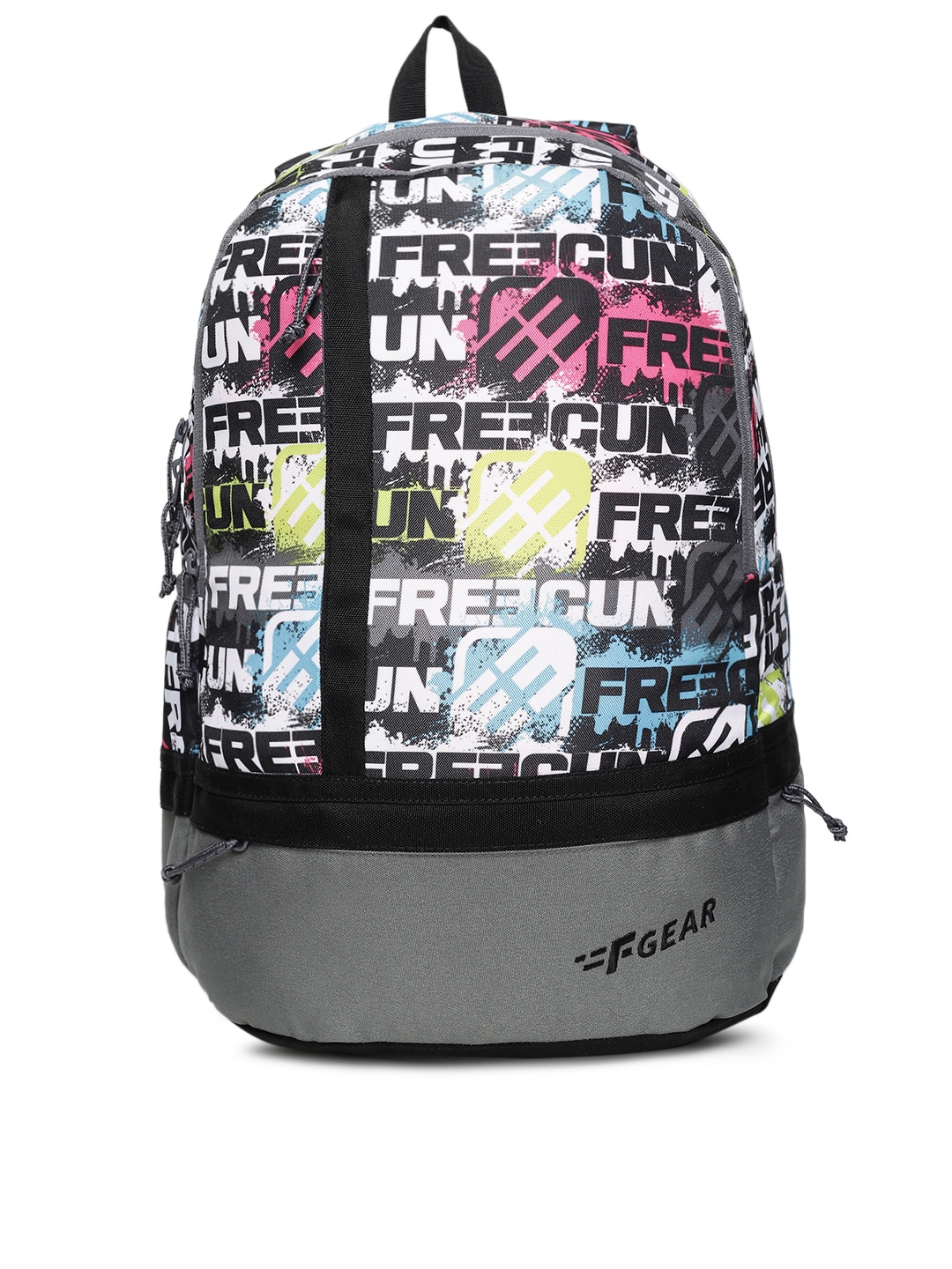 graphic print backpacks