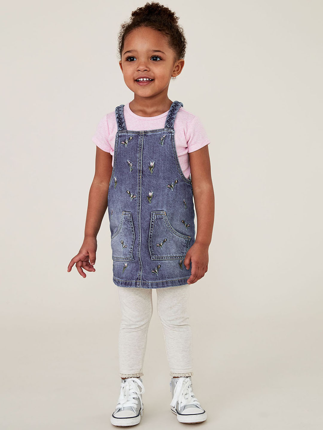 next grey pinafore