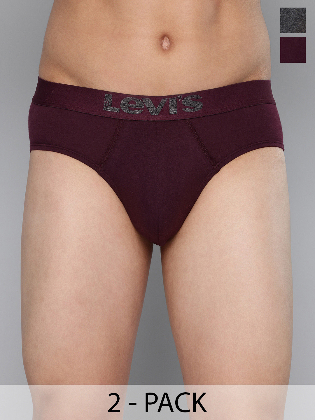 Levis Men Pack of 2 Smartskin Basic Briefs Style-017