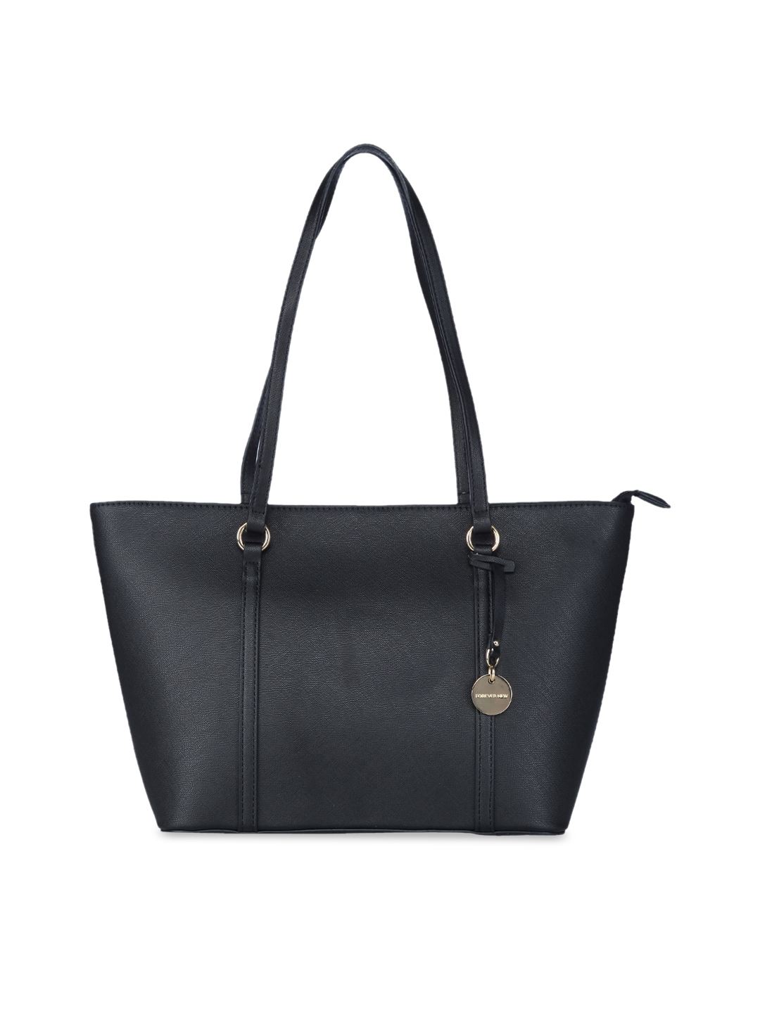 Buy Forever New Black Solid Shoulder Bag Handbags for Women 9269265 Myntra