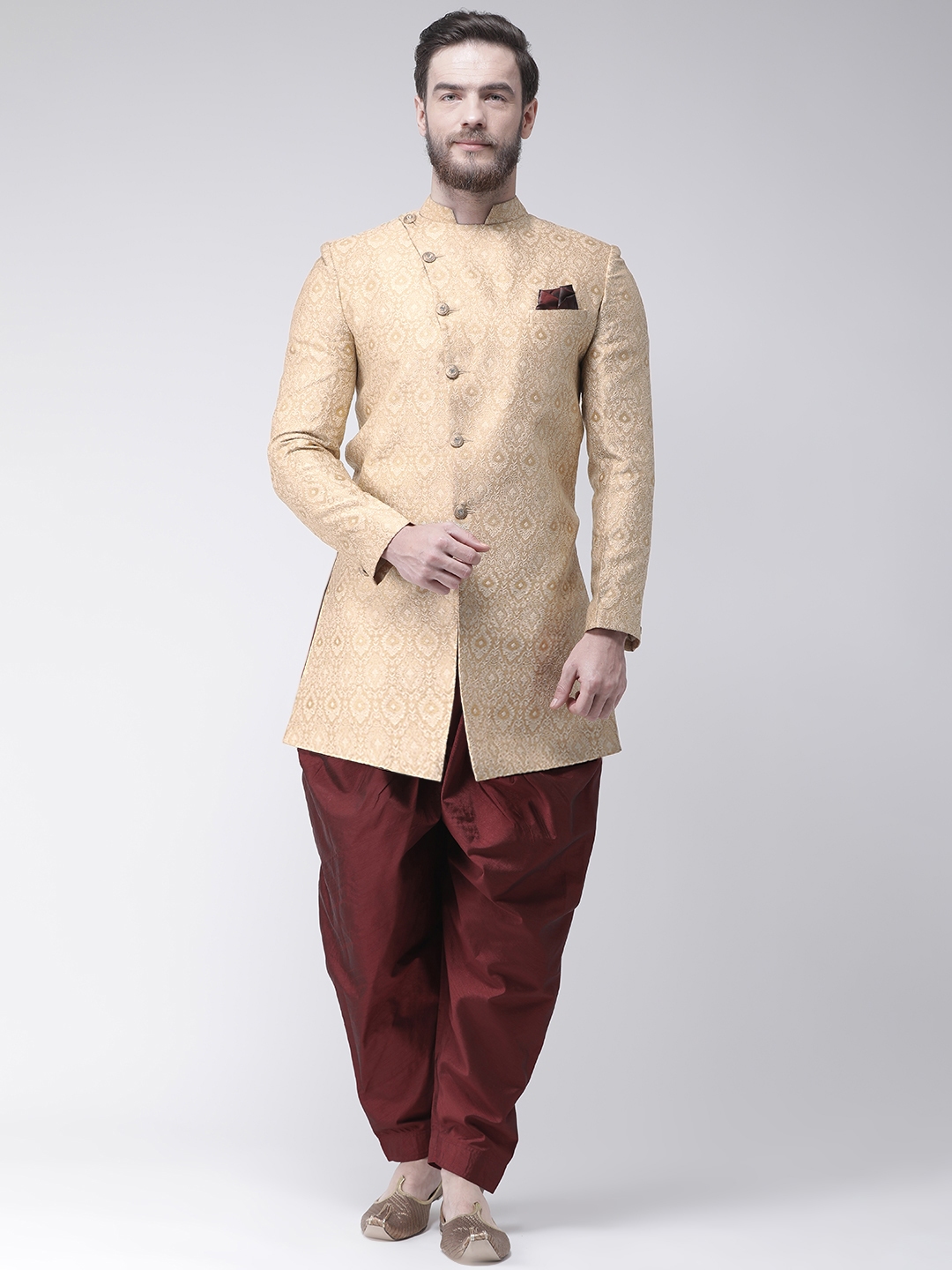 Buy Adara Khan White Woven Sherwani And Dhoti Pant Set Online  Aza Fashions