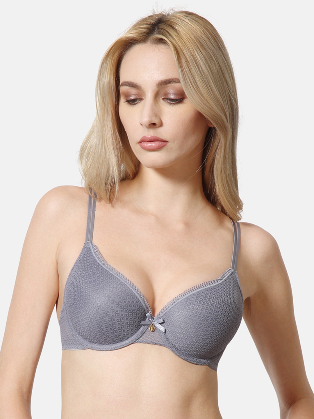 Van Heusen Intimates Bras, Wired Lace Tipped Antibacterial Bra for Women at