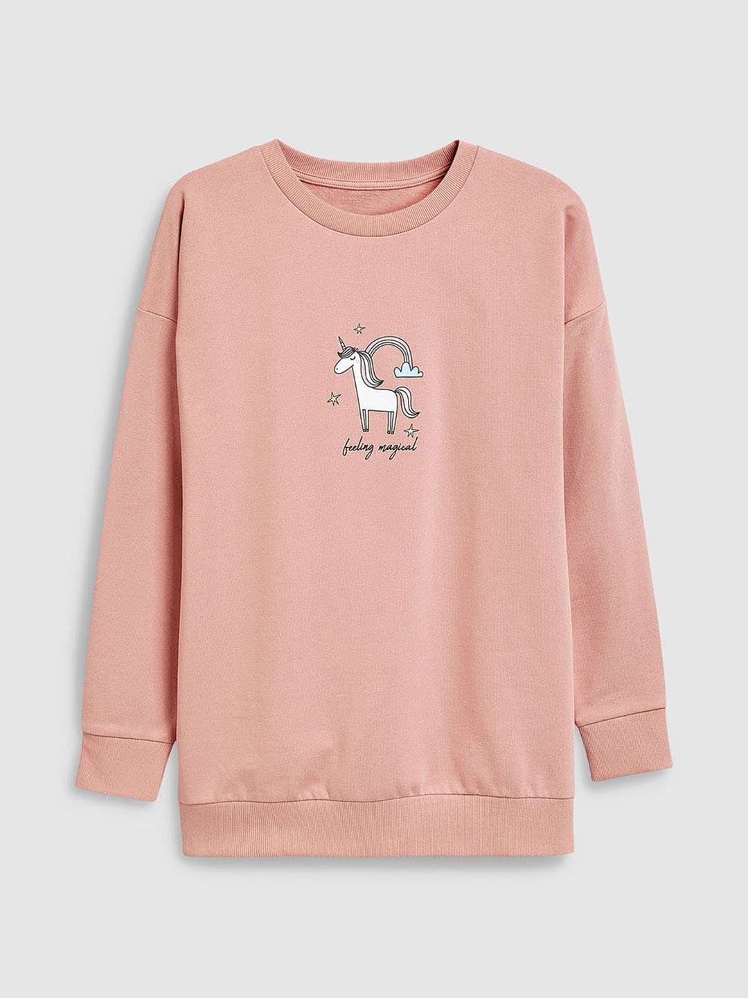 next pink sweatshirt
