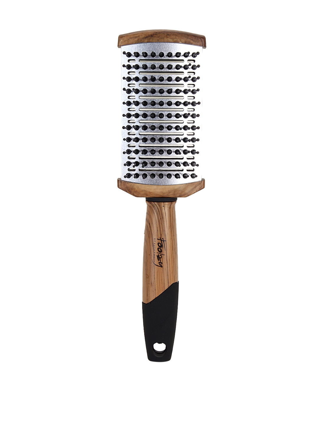 Foolzy Brown Vented Styling Flat Hair Brush