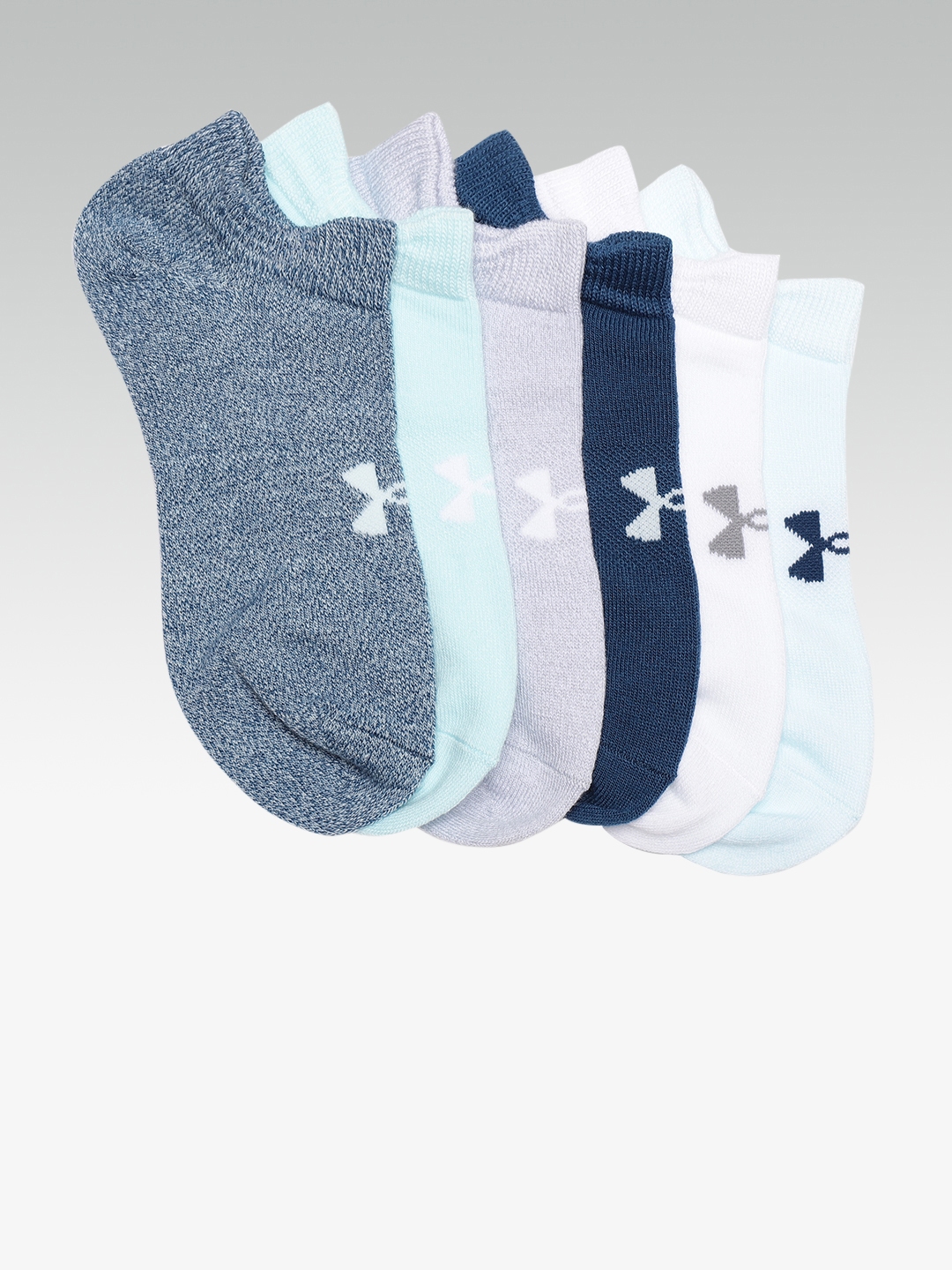 Women's Under Armour 6-Pack Cushioned No-Show Socks