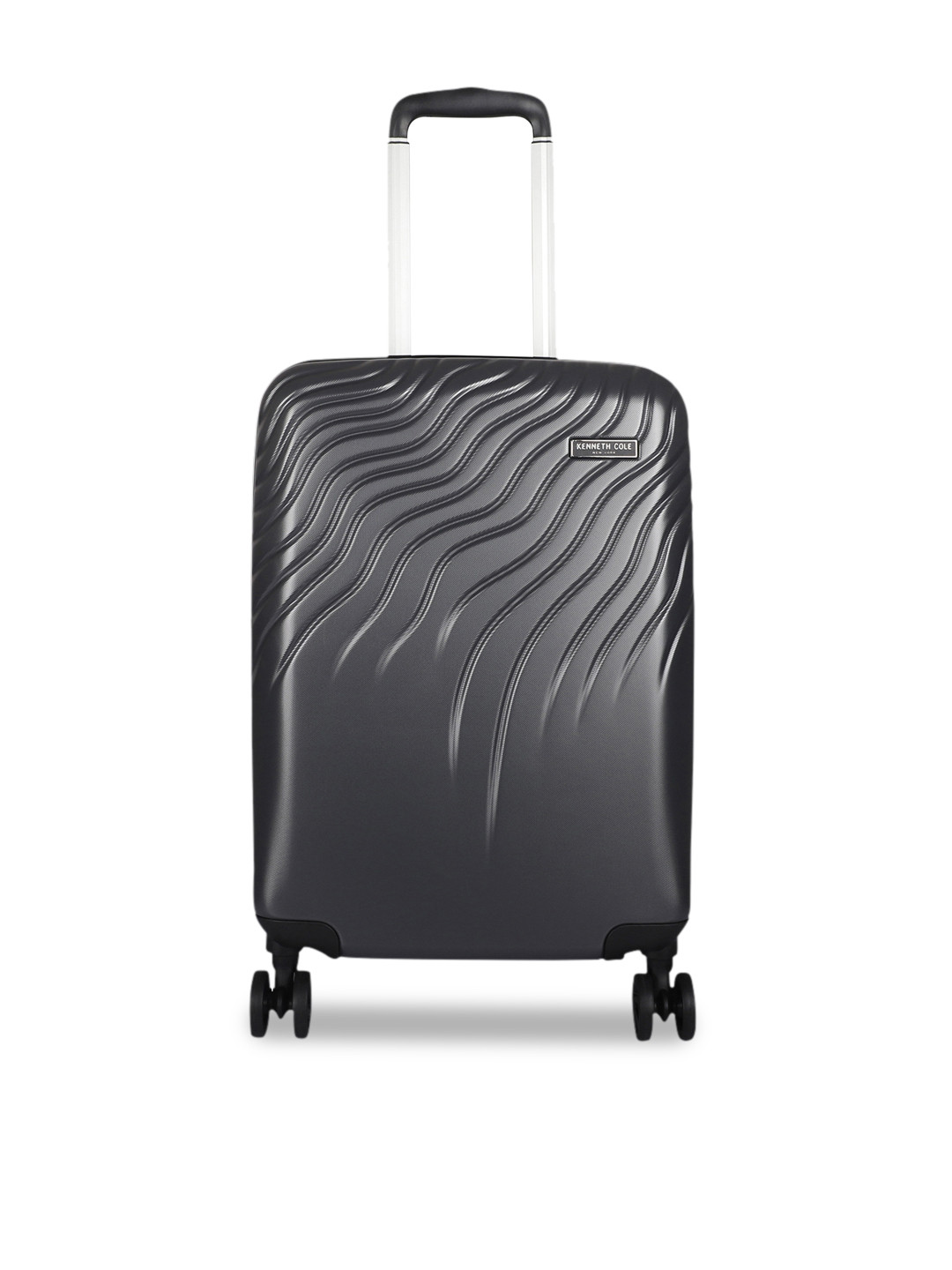 Price History of Kenneth Cole Unisex Grey Solid Medium Trolley Bag