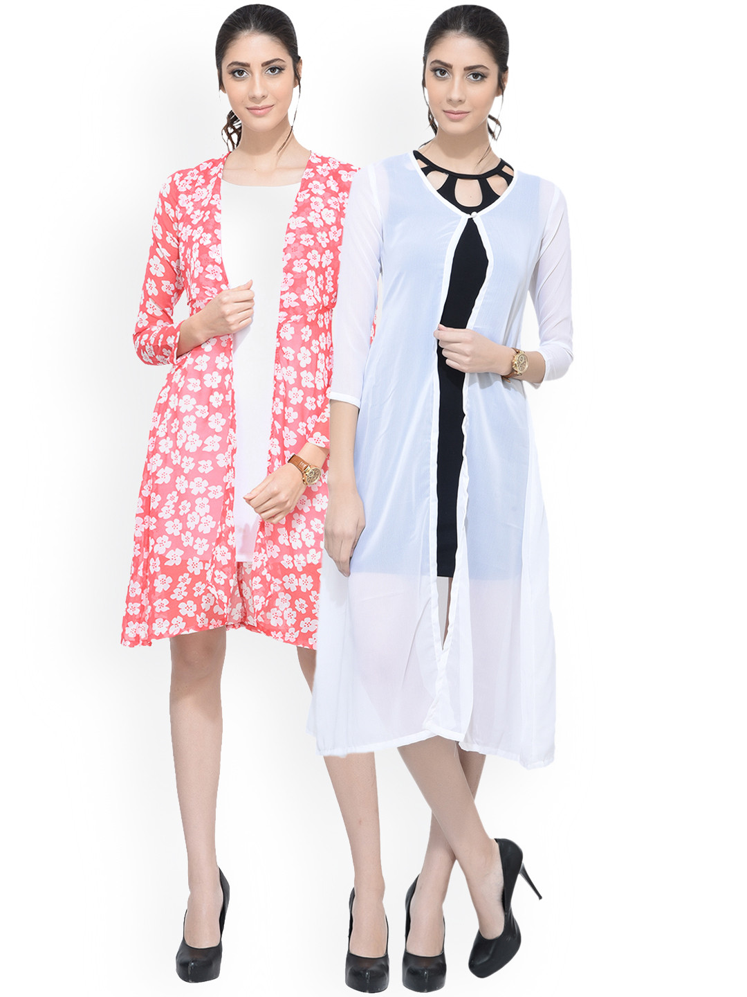 SCORPIOUS Women Pack of two Shrugs