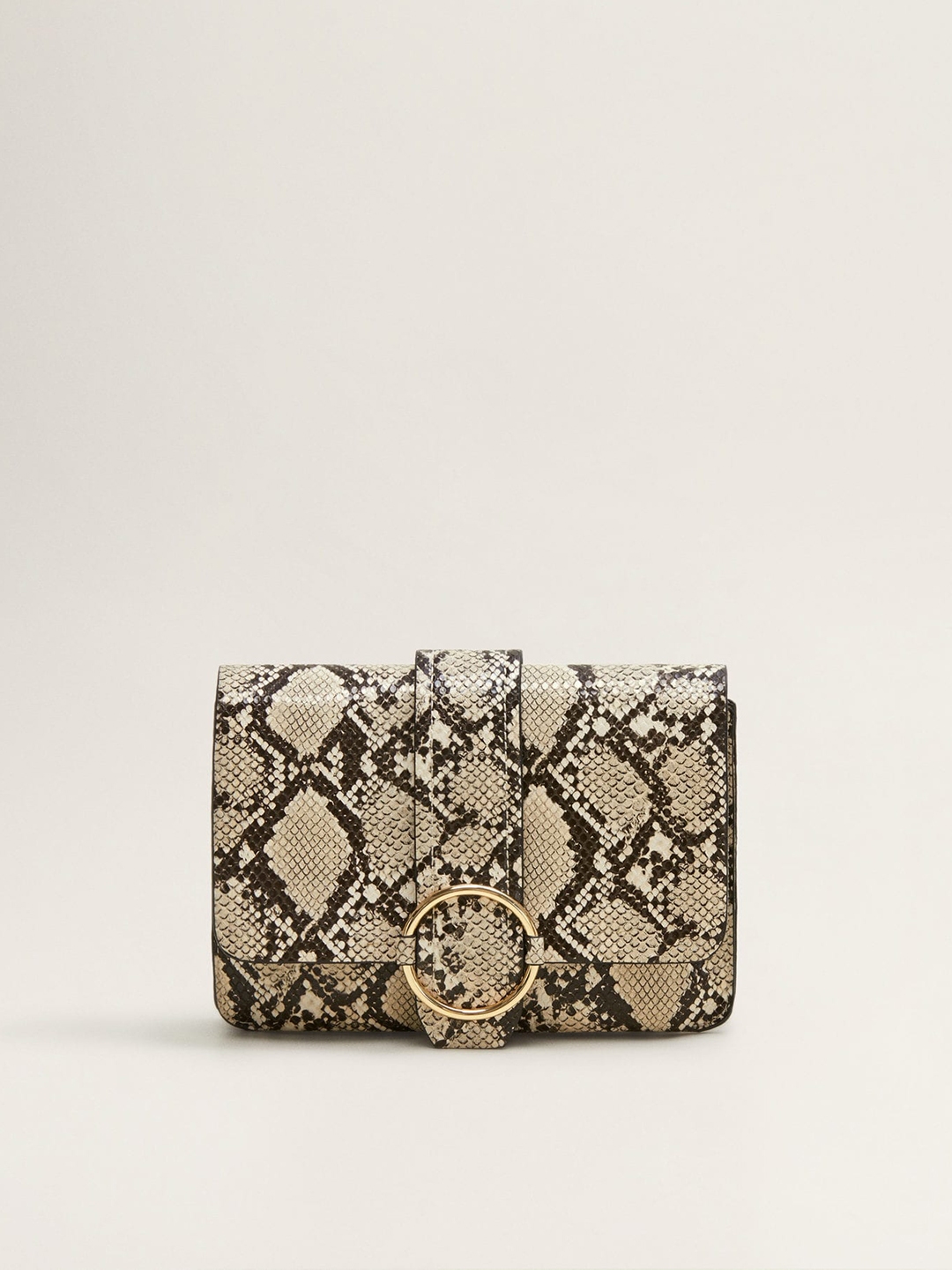 Mango snakeskin 2025 effect bag