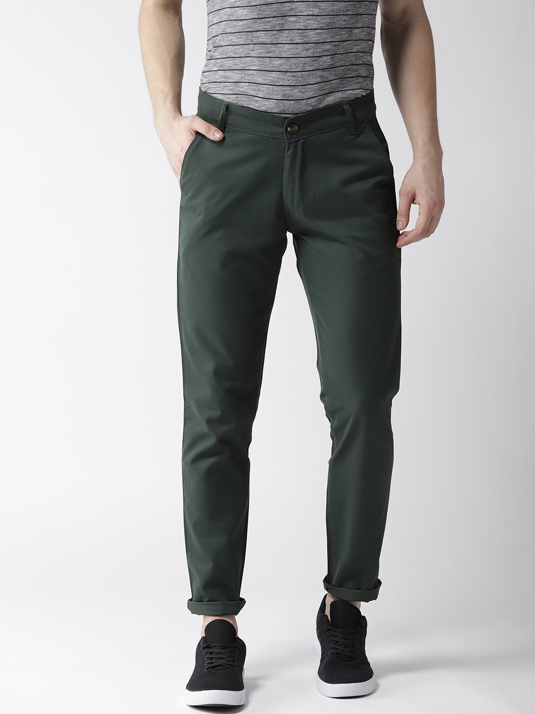 Green Tapered Pant  DIVAWALK  Online Shopping for Designer Jewellery  Clothing Handbags in India