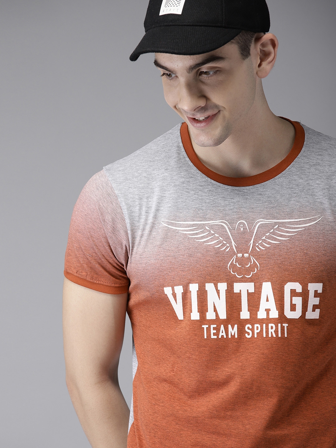 Buy Mustard Yellow Tshirts for Men by Teamspirit Online