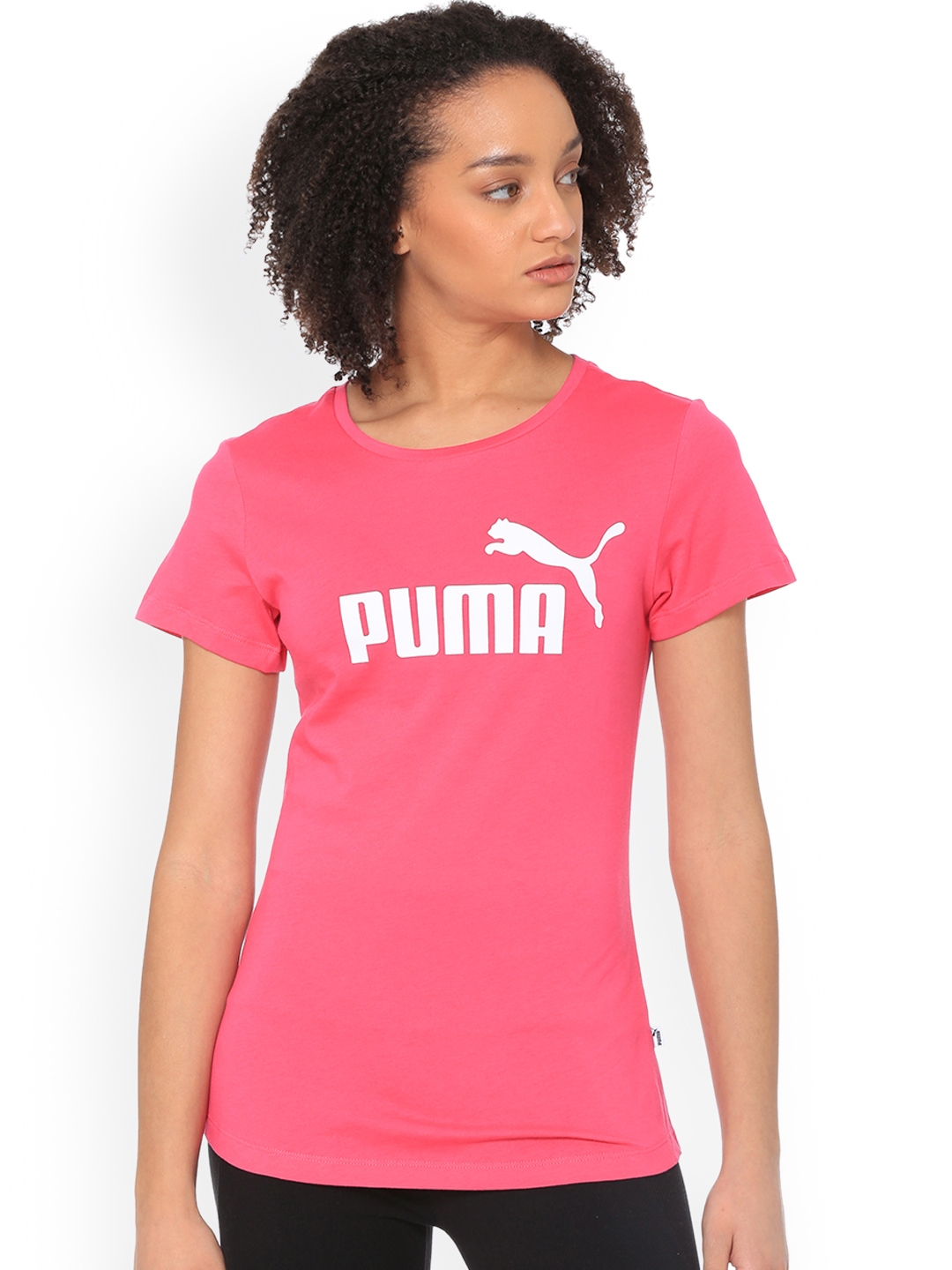 puma pink t shirt