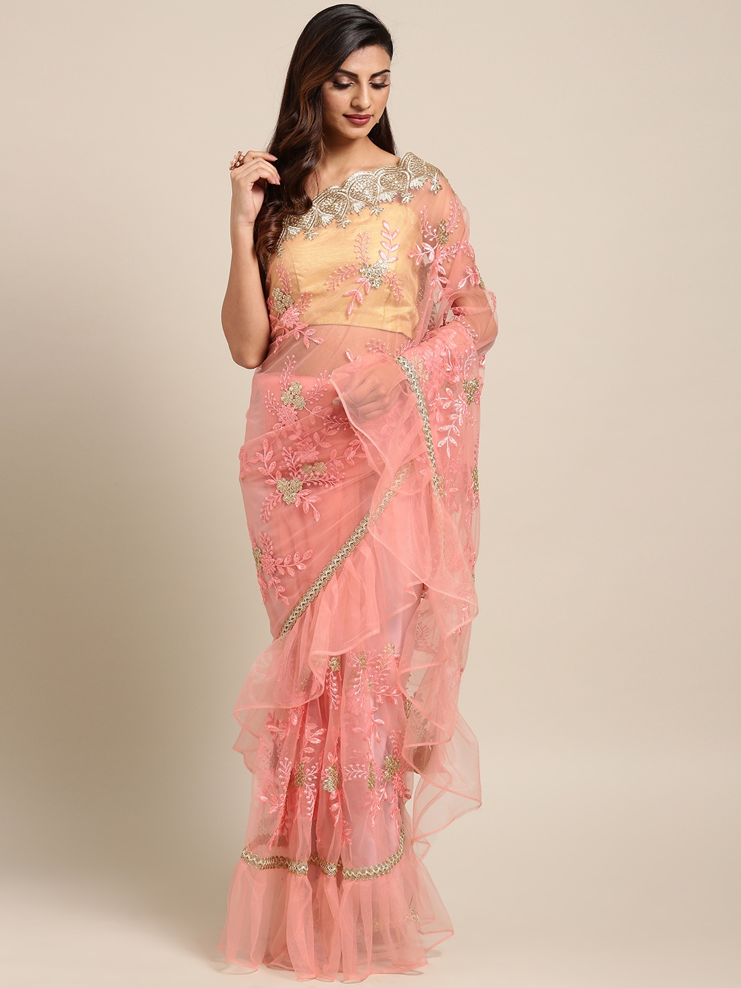 sarees in myntra