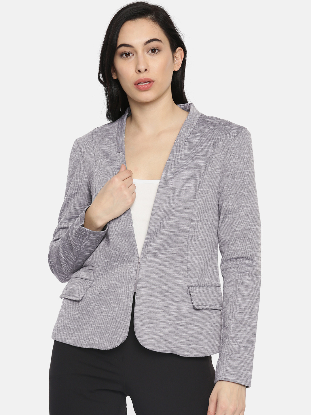 Buy Vero Moda Women Grey Printed Single 