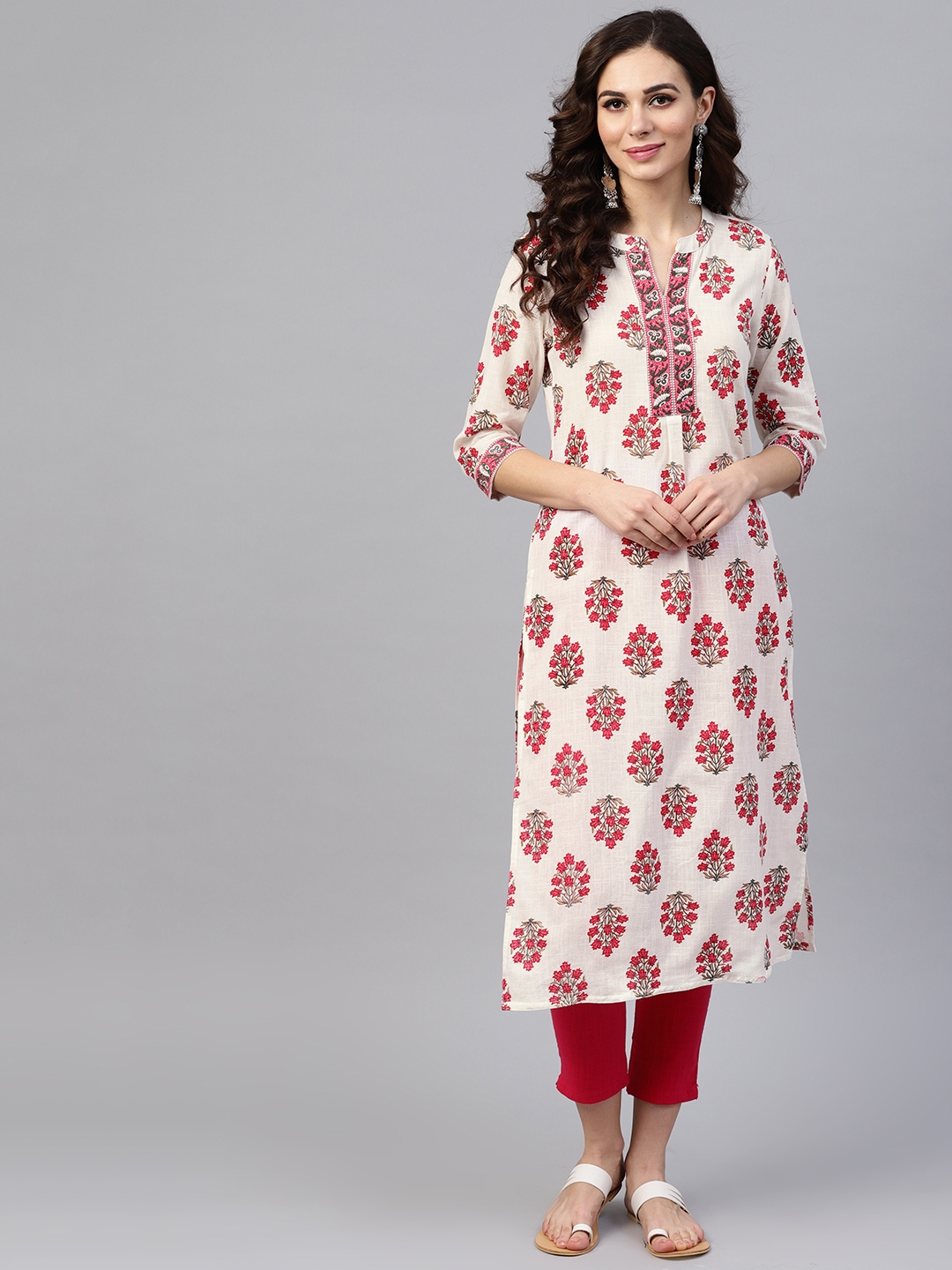 cotton kurtis myntra