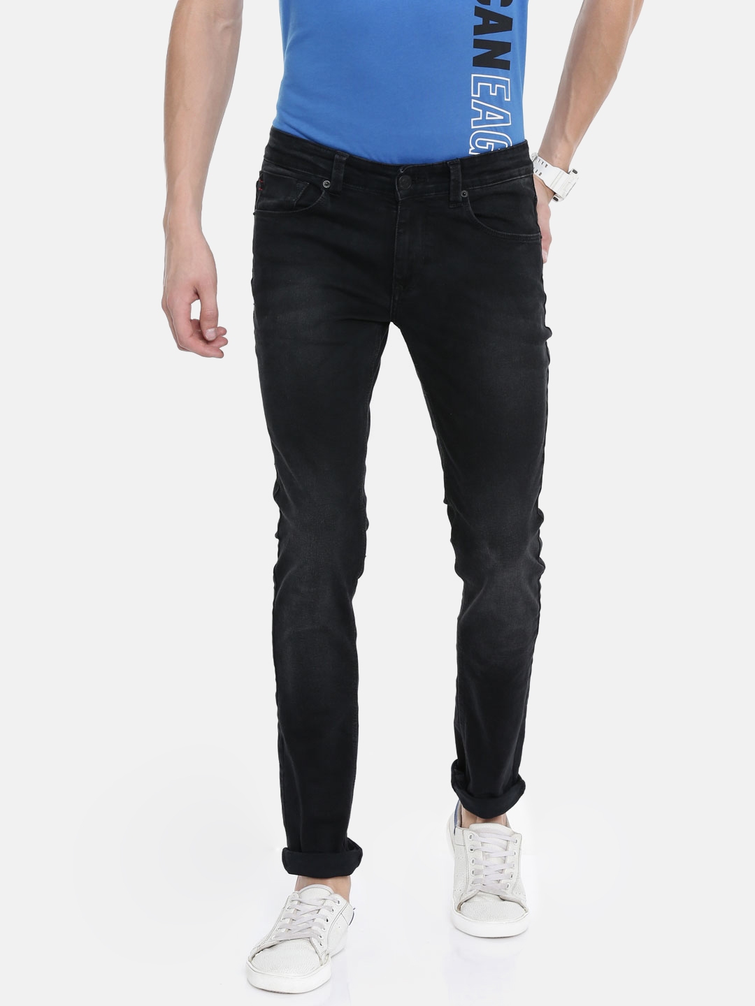 myntra men's spykar jeans