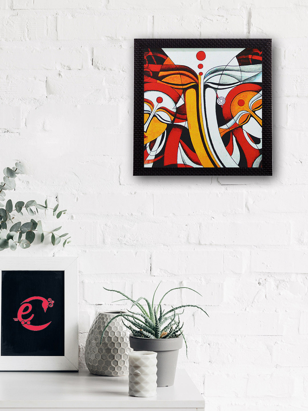 eCraftIndia Figurative Satin Matt Texture UV Art Painting