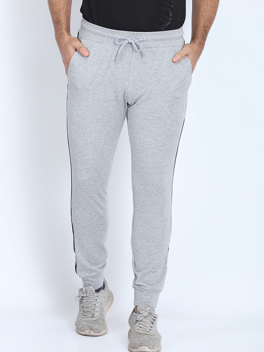 Buy Antony Morato Men Grey Joggers Track Pants for Men 9533583 Myntra
