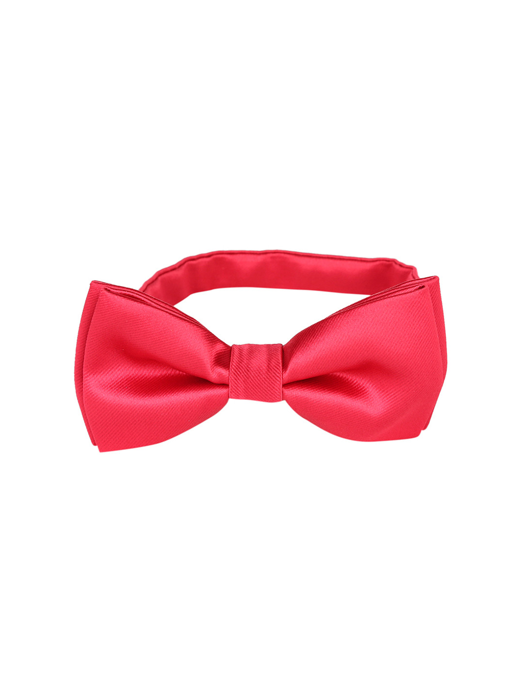 Peter England Pink Solid Bow Tie