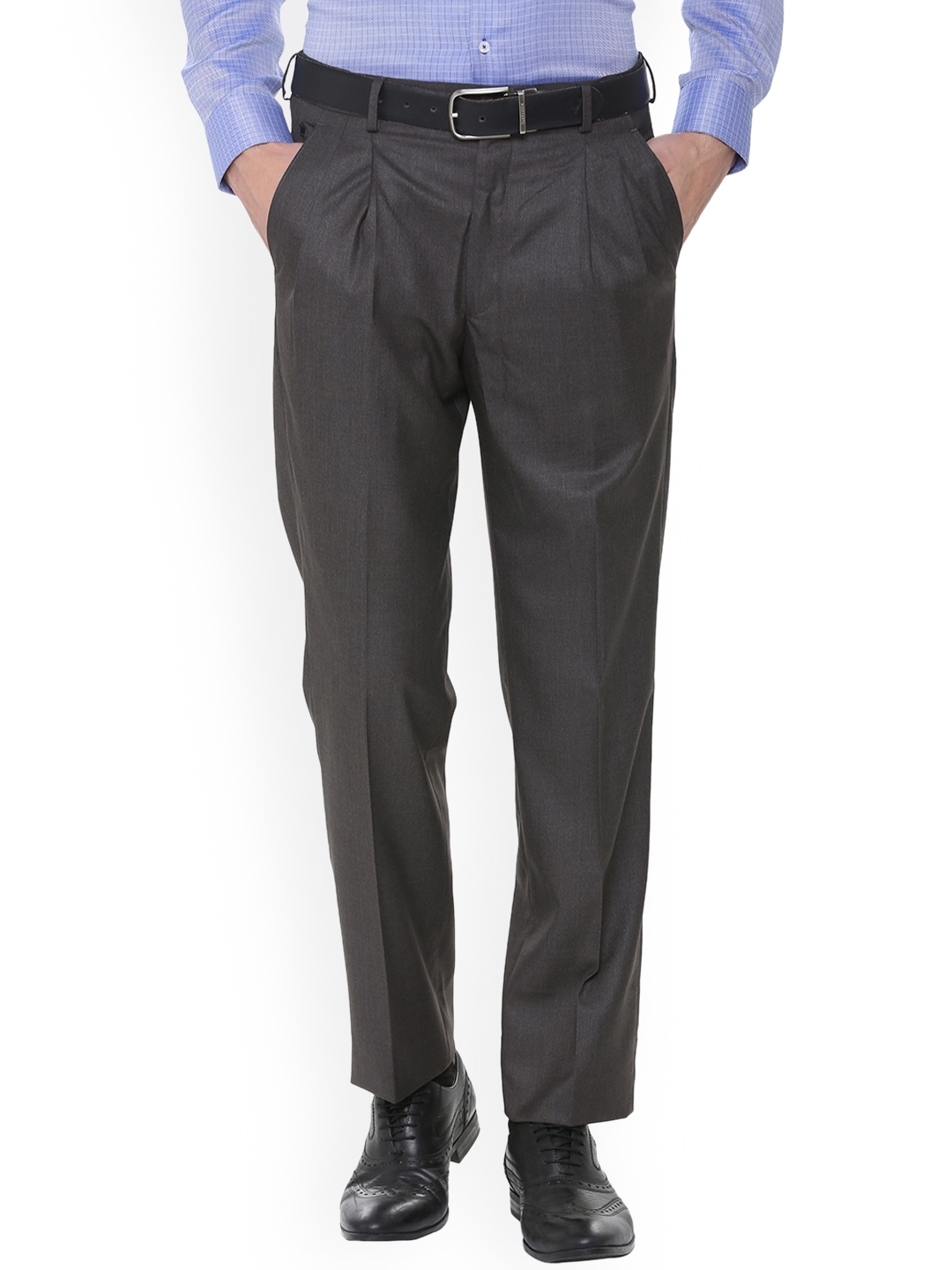 Louis Philippe Men Khaki Classic Fit Solid Pleated Formal Trousers Buy Louis  Philippe Men Khaki Classic Fit Solid Pleated Formal Trousers Online at Best  Price in India  NykaaMan