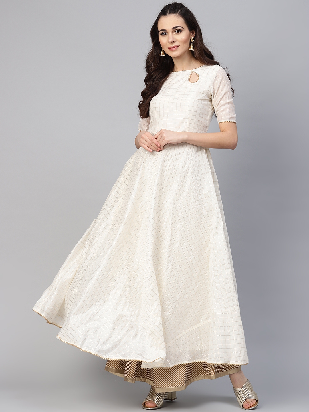 Off white shop anarkali kurta