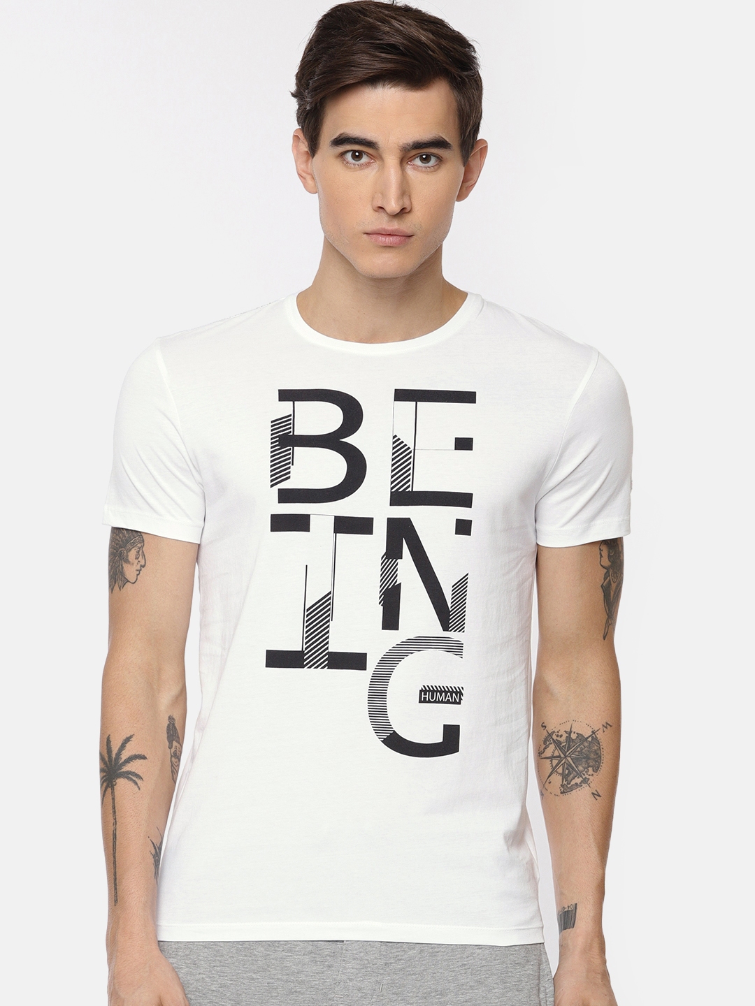 being human white shirt