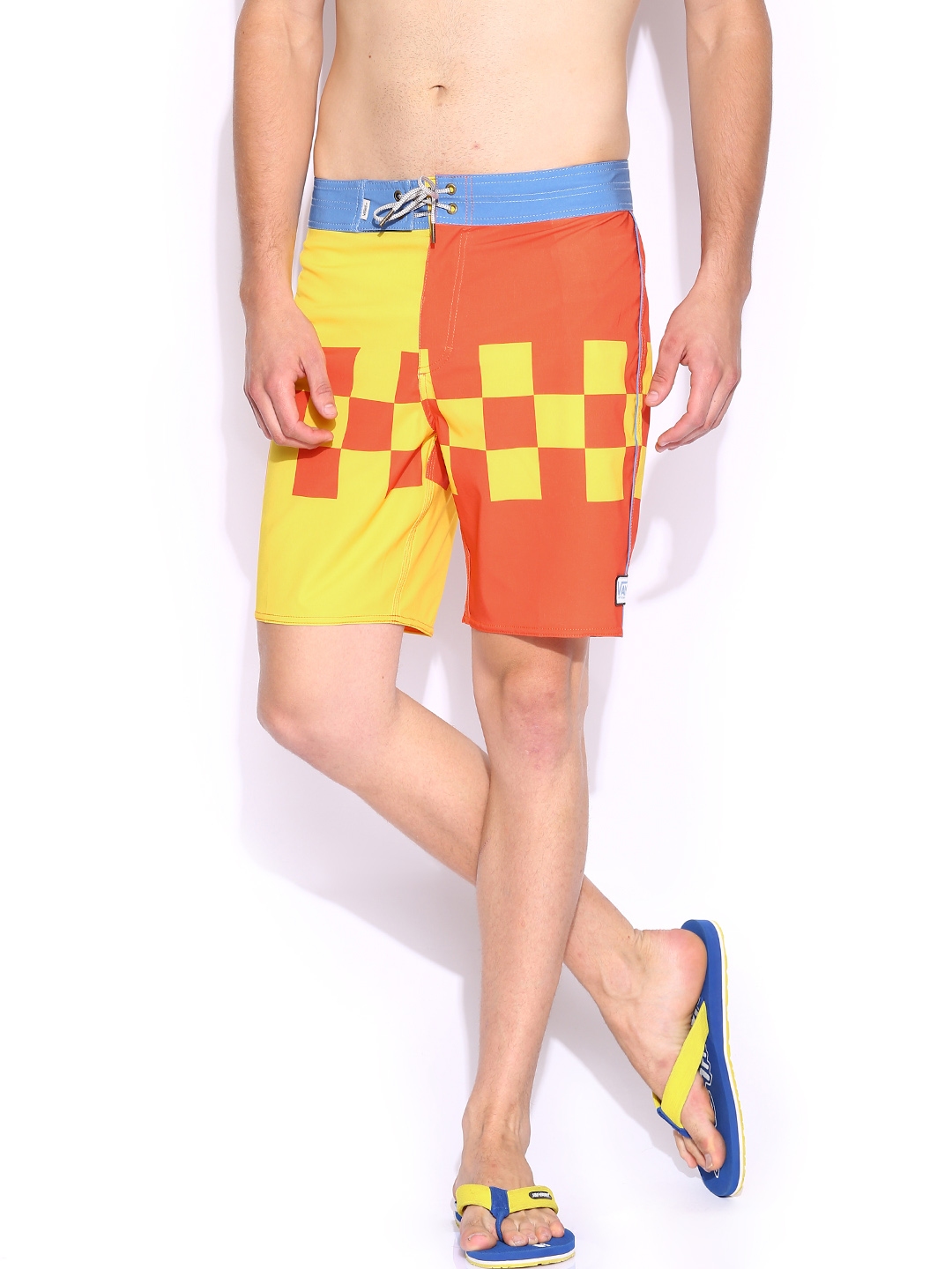 Vans Yellow Orange Board Shorts