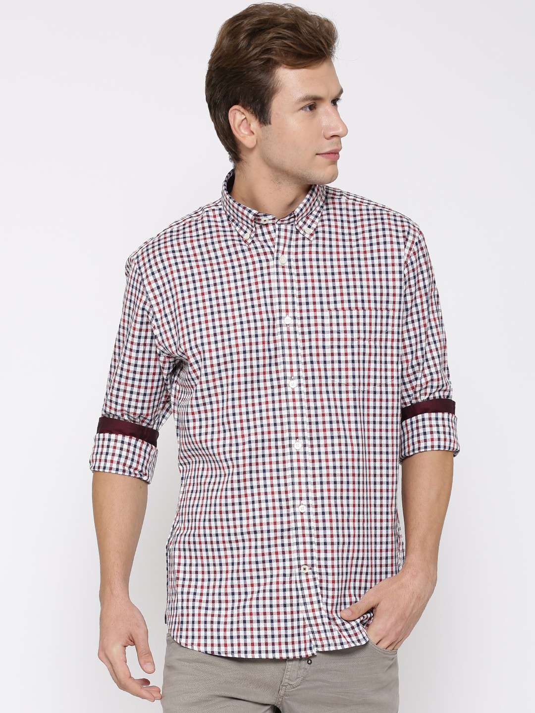 lewin casual shirts