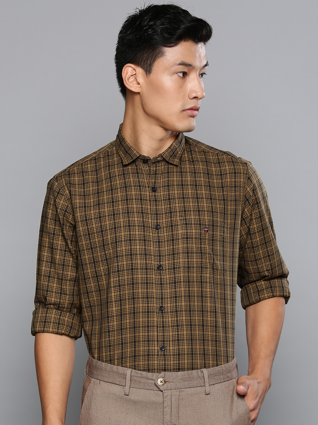 louis philippe slim fit shirts