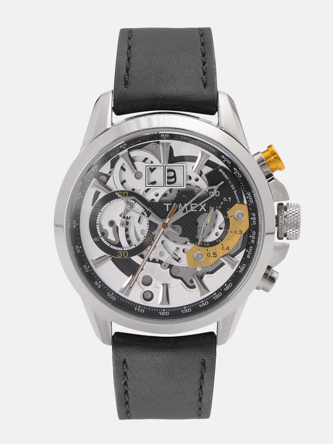 Buy Timex Men White Skeleton Chronograph Watch TWEG16300 - Watches for Men  9641385 | Myntra
