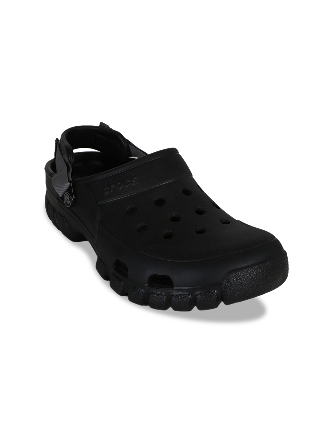 crocs men black sandals