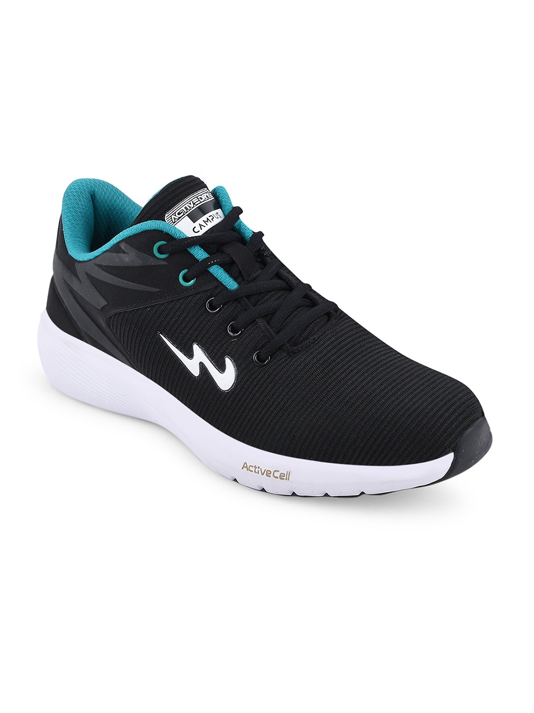 Campus Men Solid Lace-Up Sports Shoes