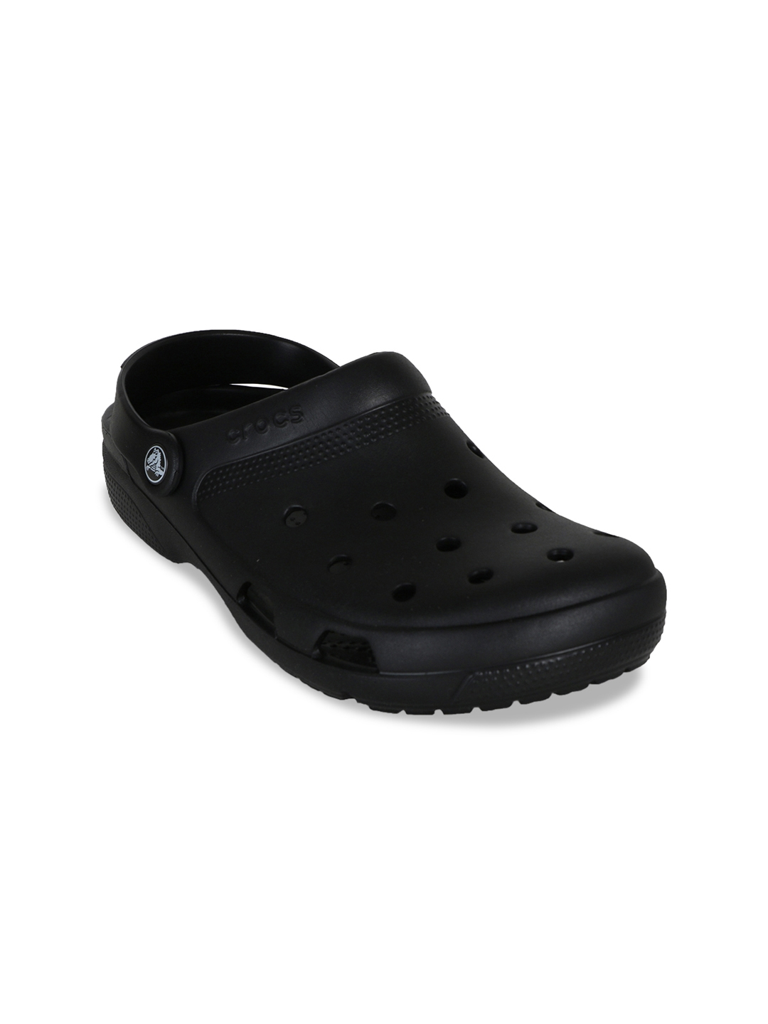 crocs black solid clogs Cheaper Than 