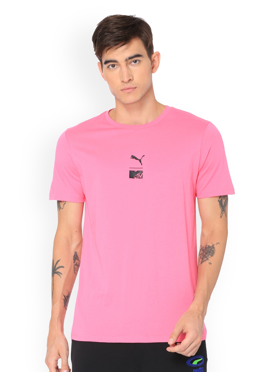 pink t shirt for man