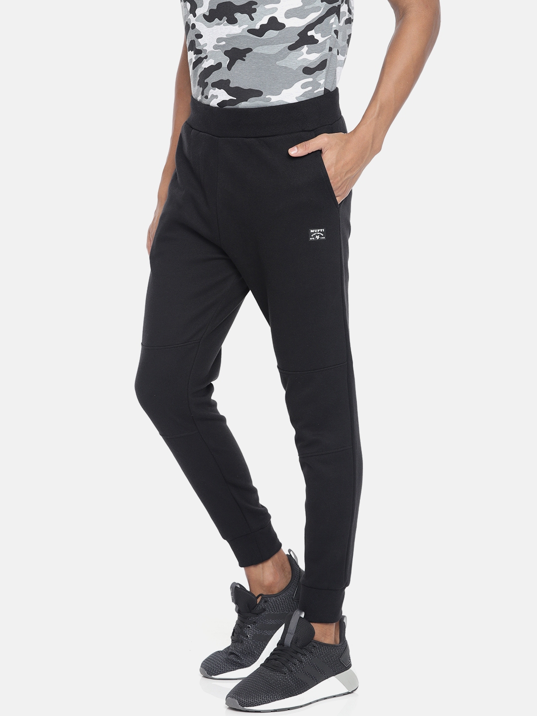 JMP Women's Casual Cotton Slim Fit Joggers Track Pants (Black,28