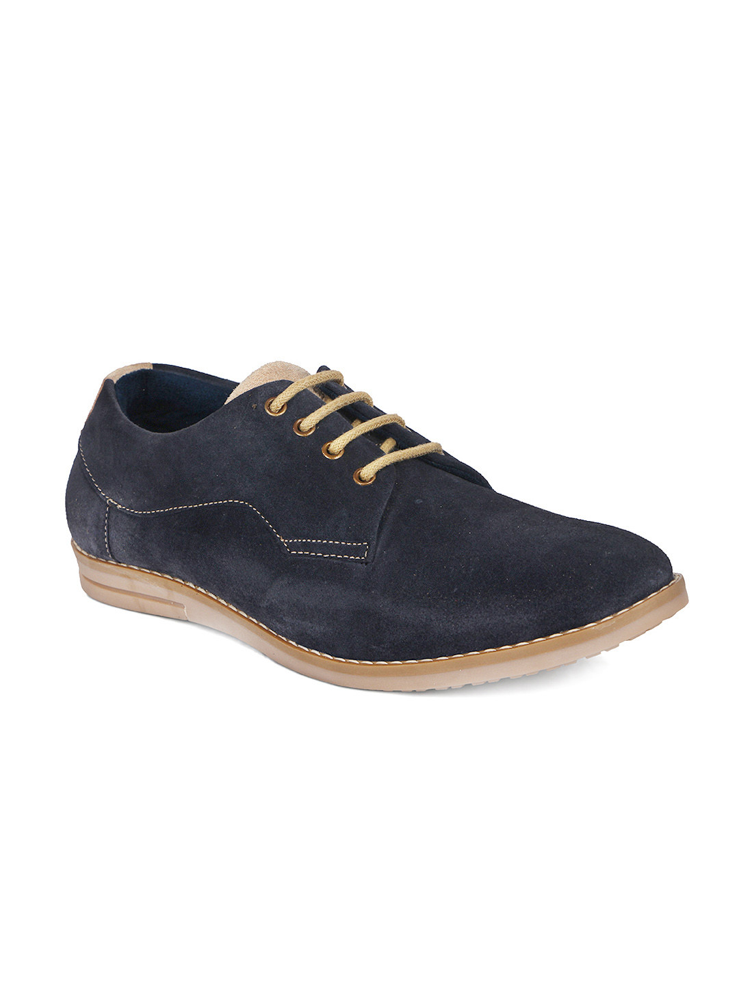 Buy Kielz Men Blue Suede Casual Shoes Casual Shoes for Men