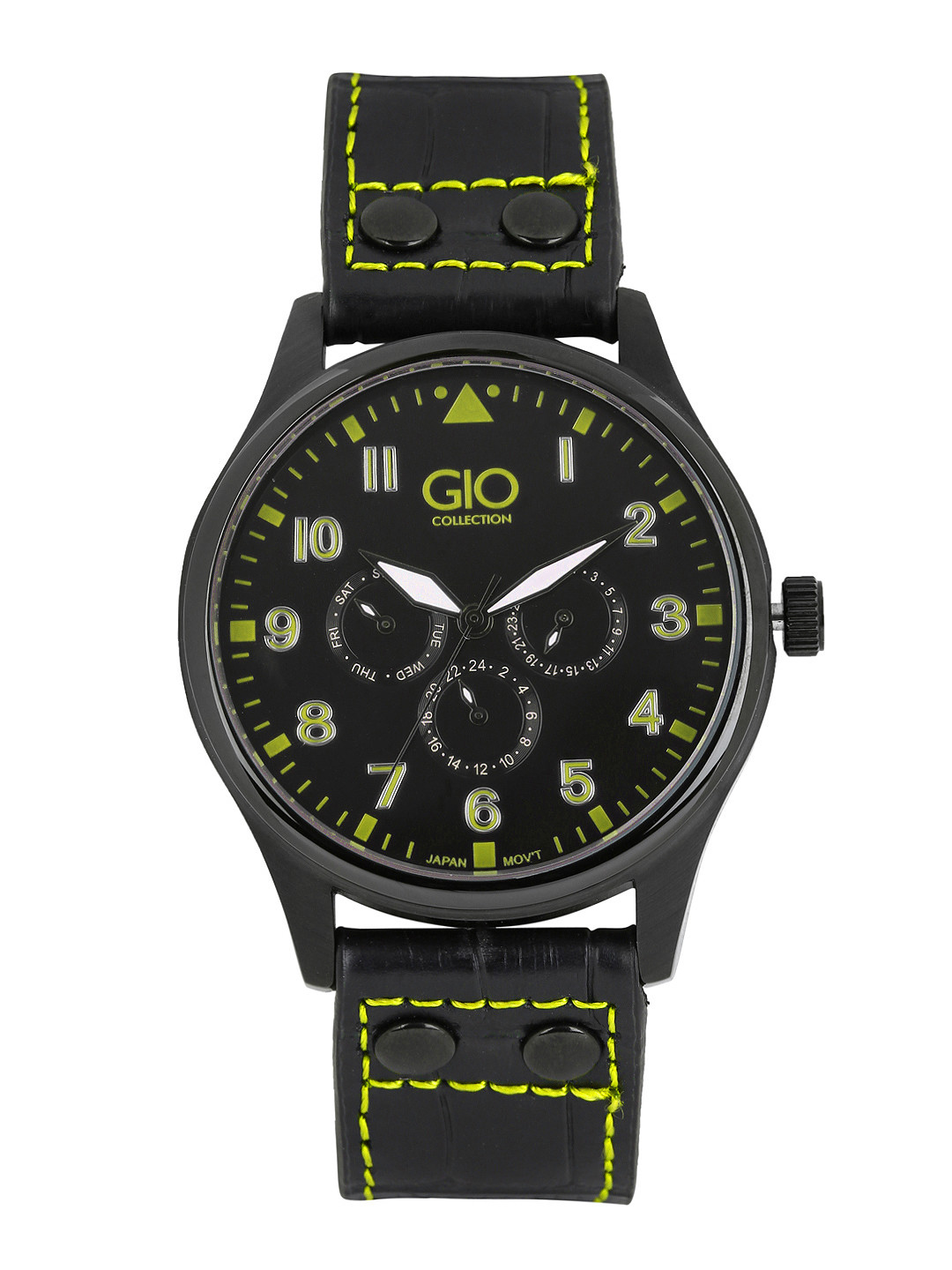 GIO COLLECTION Men Black Dial Watch G0068-02