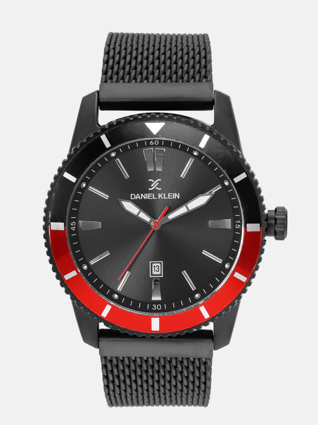 Daniel Klein Men Black Analogue Watch 12159-5