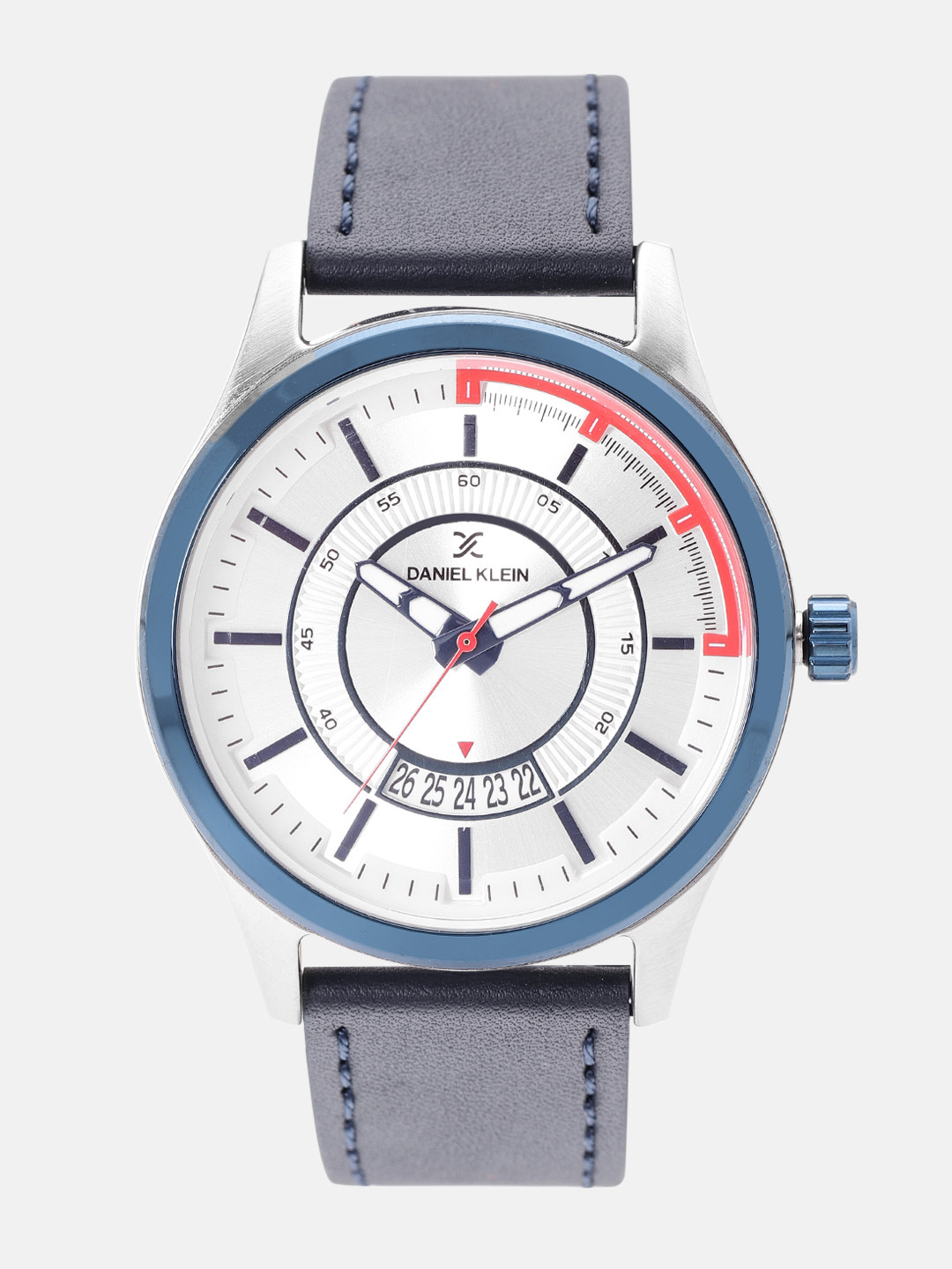 Daniel Klein Men Silver-Toned Analogue Watch DK11660-5