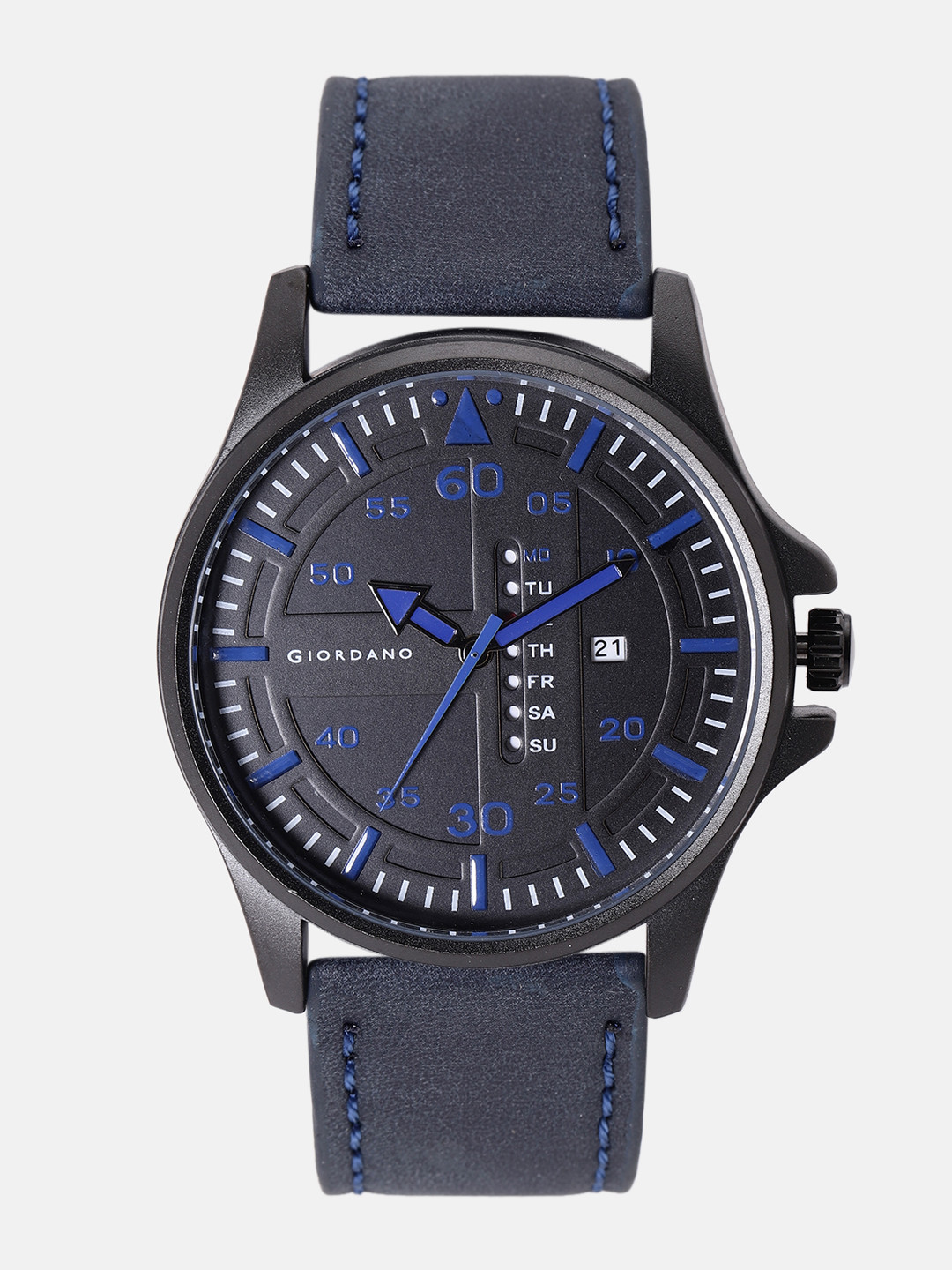 GIORDANO Men Black Analogue Watch C1186-02