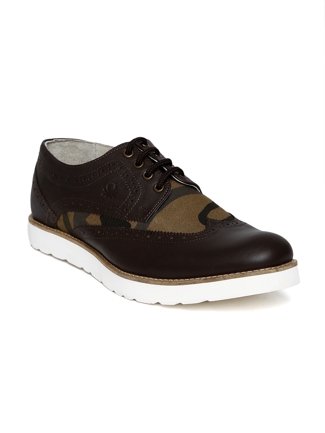 United colors of benetton leather shoes cheap
