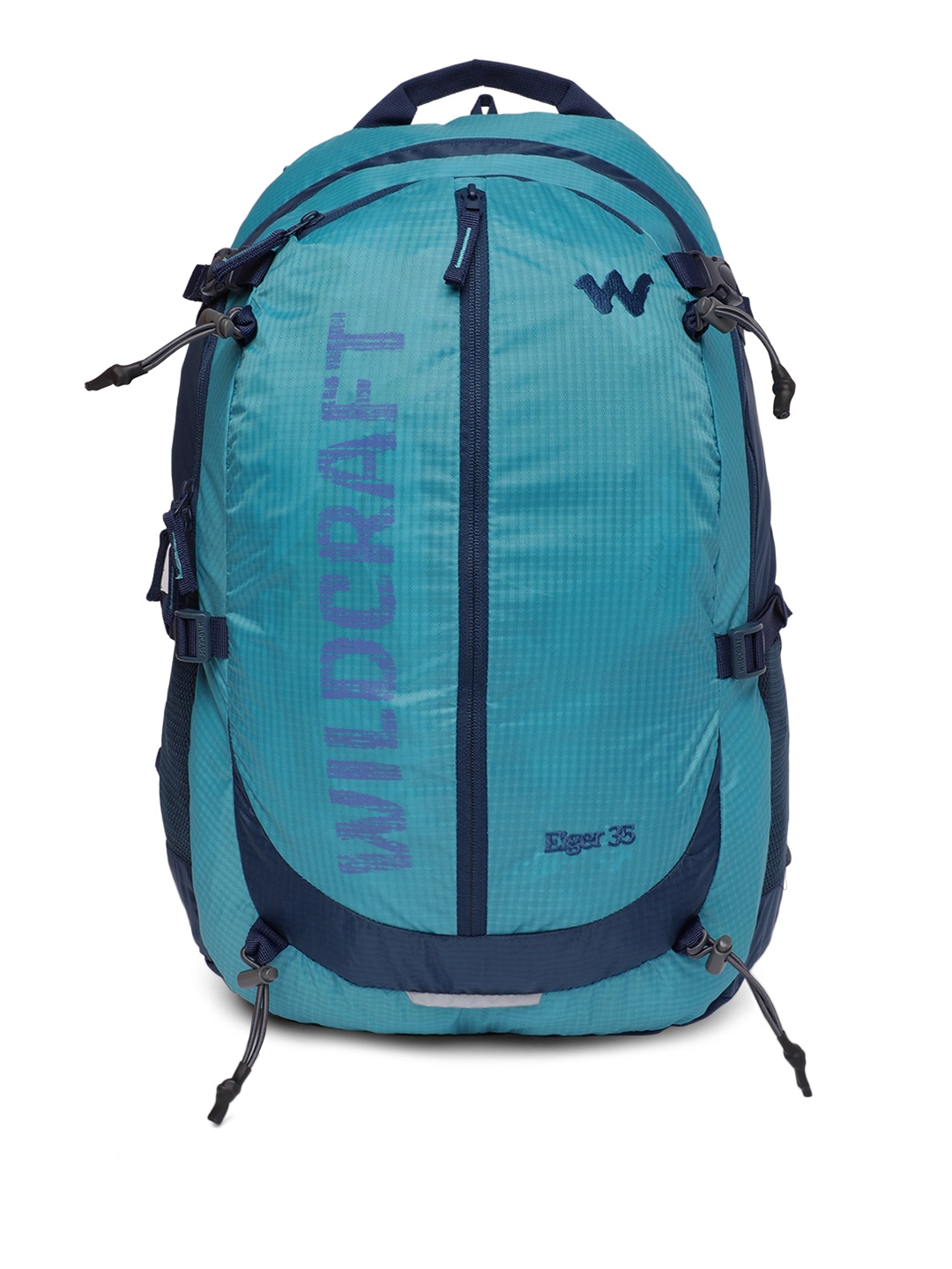 Buy Wildcraft Unisex Blue Navy Blue Brand Logo Eiger 35 Rucksack